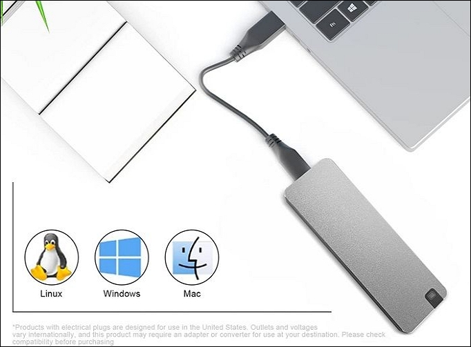 Disque dur portable de 16 To