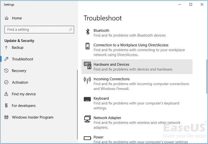 Dépanner le matériel et les appareils