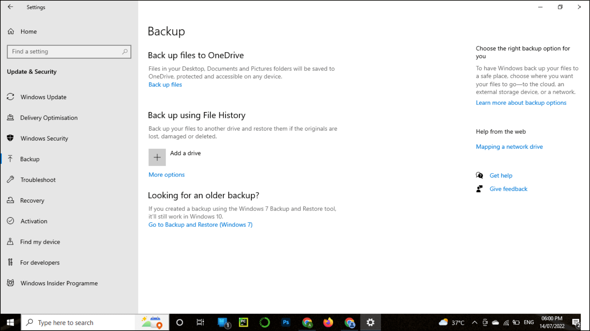 ouvrez l'application OneDrive