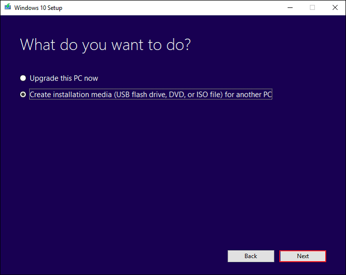 outil de création de média windows 10-1