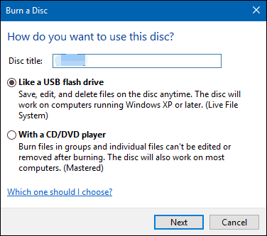 graver un disque pc