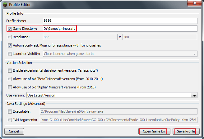 Comment déplacer Minecraft vers un autre disque
