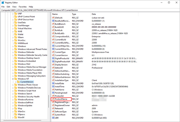 vérifier le système d'exploitation Windows