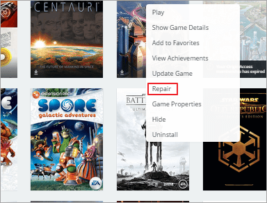 transférer des jeux sur un nouvel ordinateur - Origin games