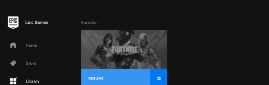 déplacer Fortnite sur un autre disque - reprendre l'installation