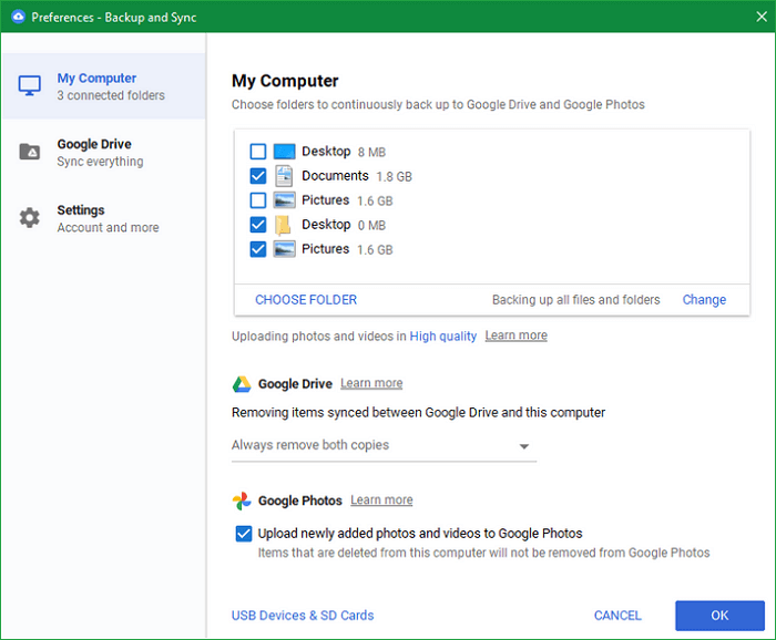 Connectez-vous à Google Drive