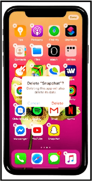 comment réparer la qualité de l'appareil photo de snapchat - réinstaller snapchat - 2