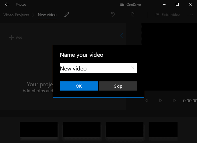 Ouvrez la vidéo dans l'application Photos