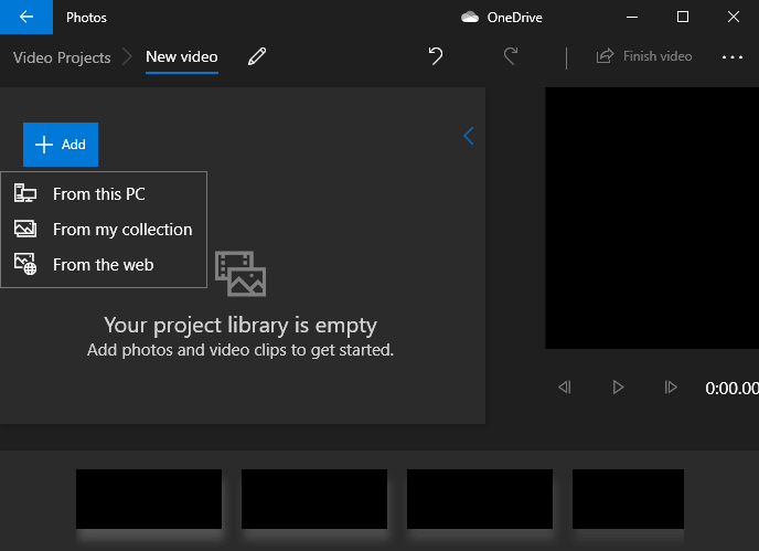 Ajouter du texte à la vidéo dans l'application Photos
