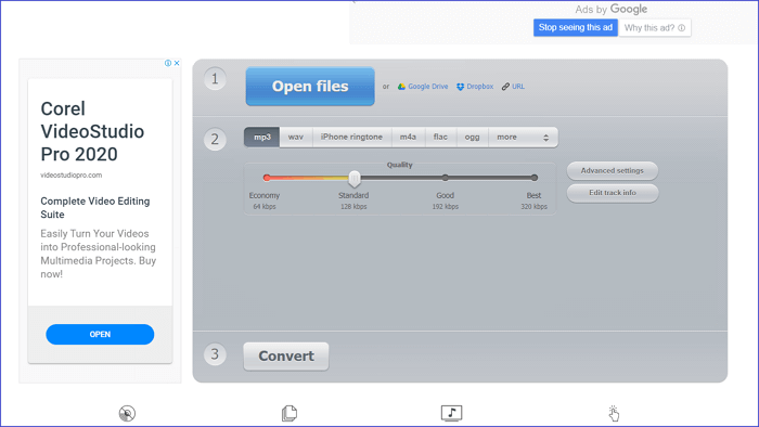 Audio Converter - télécharger un convertisseur MP3 pour Windows 10
