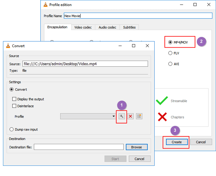 Importer un MOV corrompu