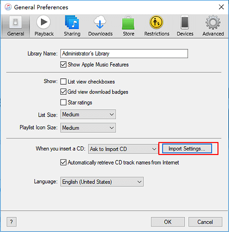 Importer MP4 pour convertir