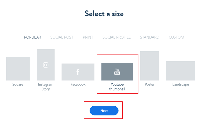 Utilisez Adobe Spark