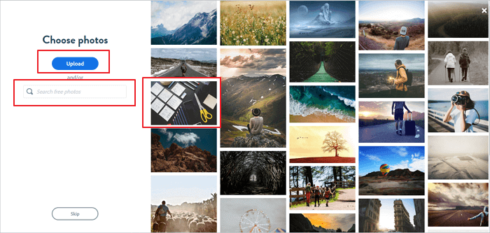 Utilisez Adobe Spark pour ajouter des photos