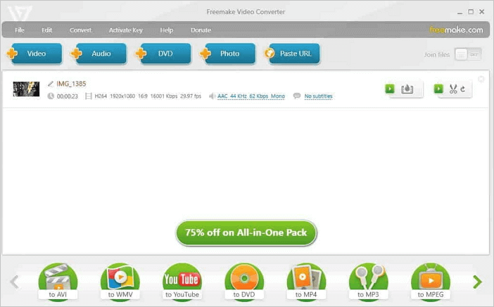 convertisseur vidéo gratuit - freemake video converter