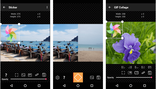 Fusion de GIF sur Android - GIF Studio