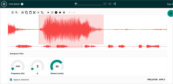 logiciel de mixage audio - HyaWave