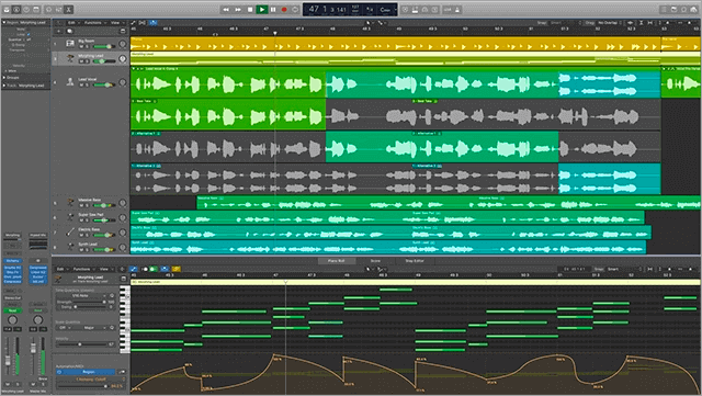 Logiciel de mixage audio - Logic Pro X