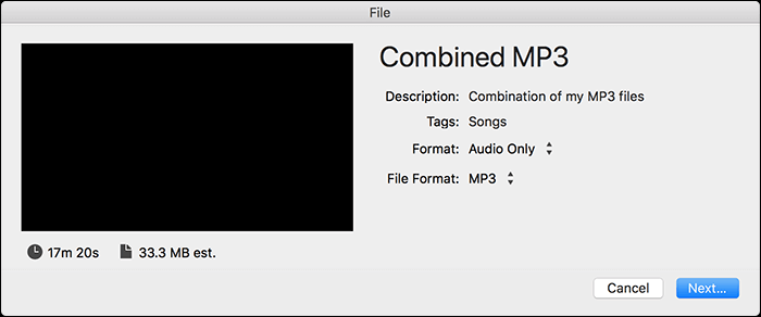 combiner mp3 dans imovie