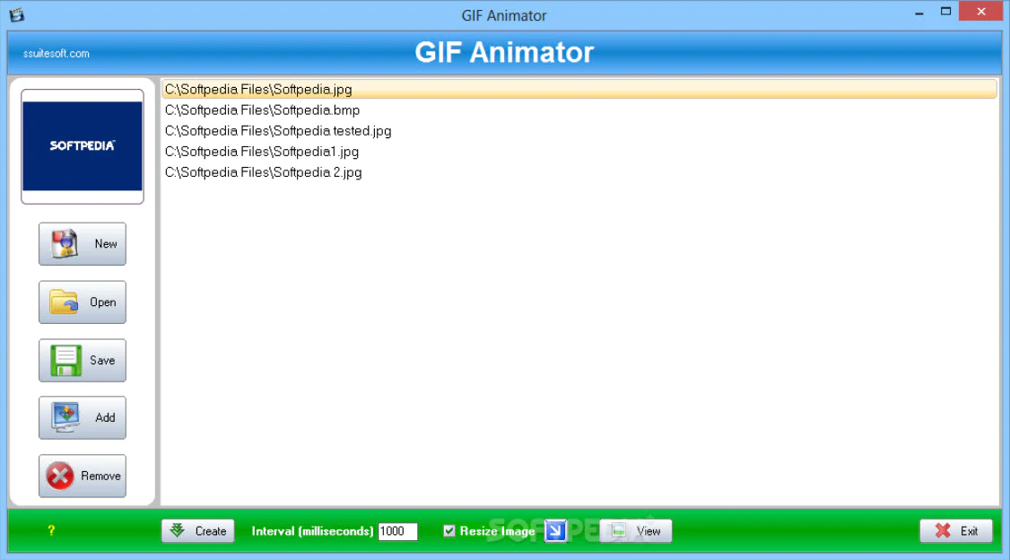 SSuite Gif Animator - meilleur éditeur de gif