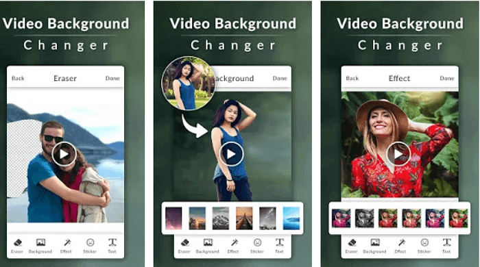 Video Background Changer pour Android