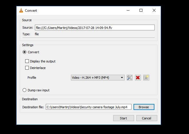 onvertir mkv en mp4 avec vlc media player étape 2