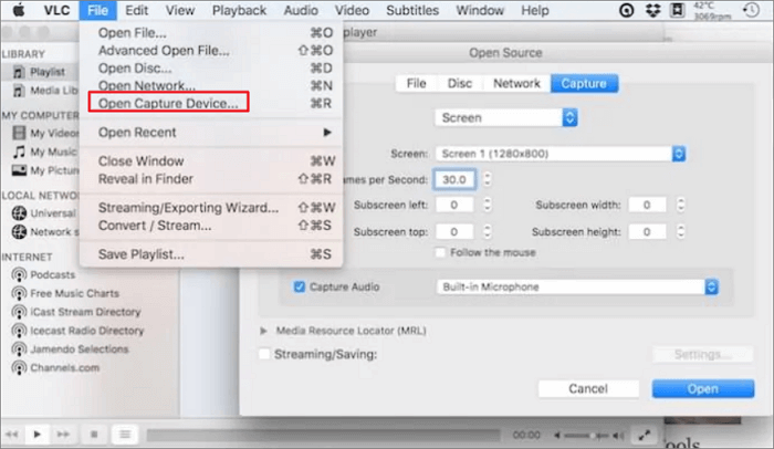 Enregistreur de jeux - VLC