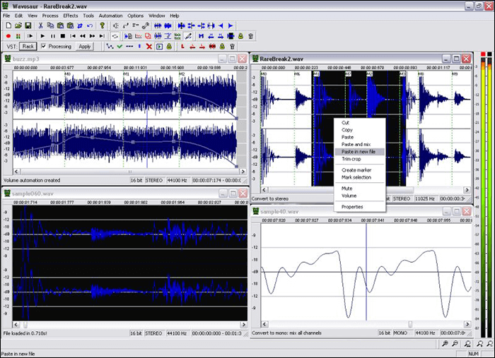 enregistreur et analyseur de sons wavosaur
