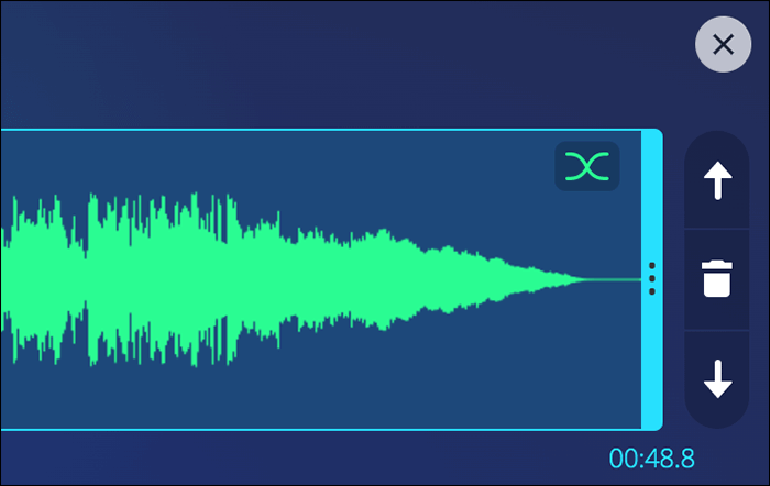 changer l'ordre mp3 dans audio-joiner