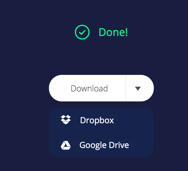 télécharger les mp3 fusionnés
