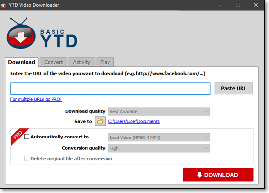 Convertisseur de YouTube en WMV