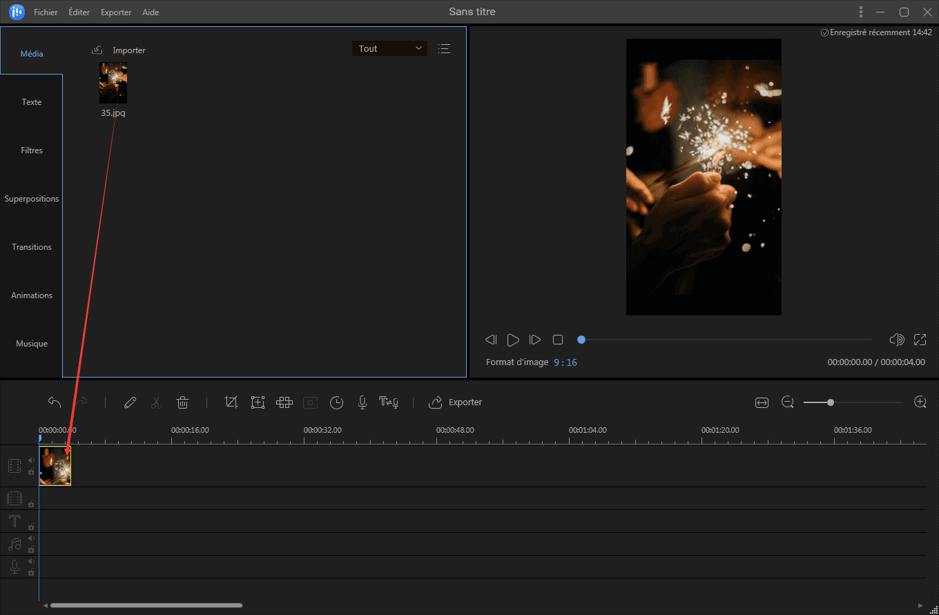 Ajouter une image au projet