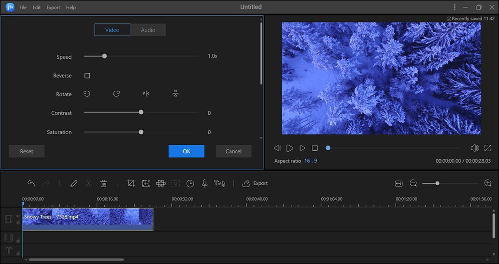 éditer un fichier vidéo