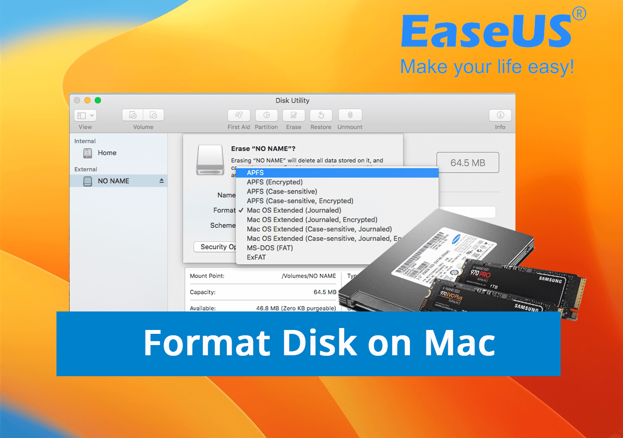 Formater un disque sur Mac Votre guide 2025 étape par étape EaseUS