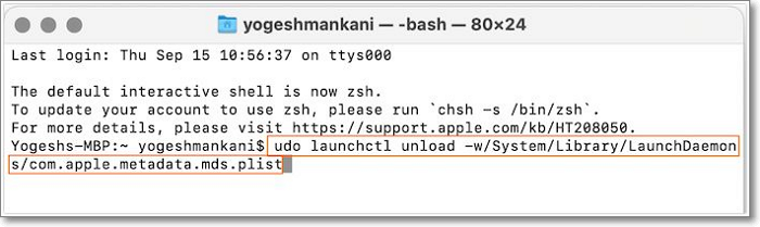 arrêter les projecteurs