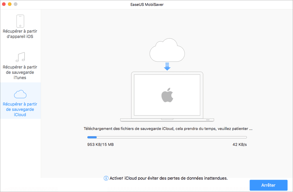 recover iCloud data user guide