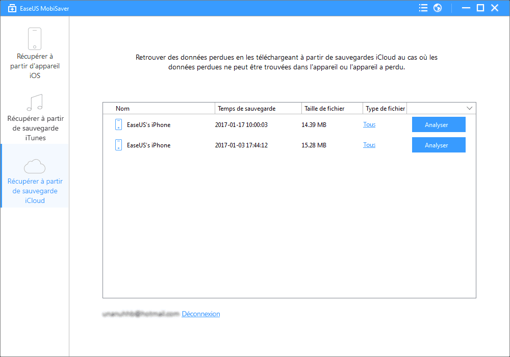 recover iCloud data user guide