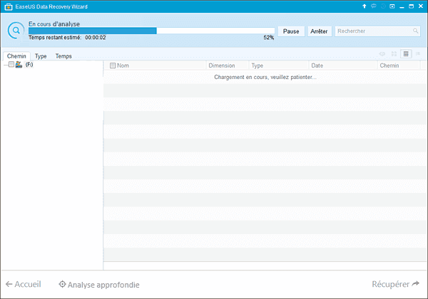 EaseUS Data Recovery Wizard - Select Files to Recover