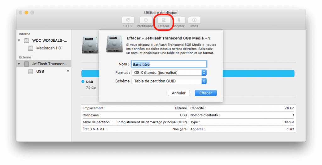 Tutoriel: Formater disque dur Mac et PC-EaseUS