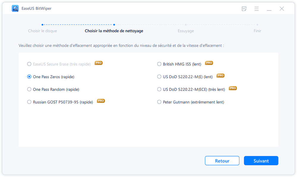 effacer le disque externe 3