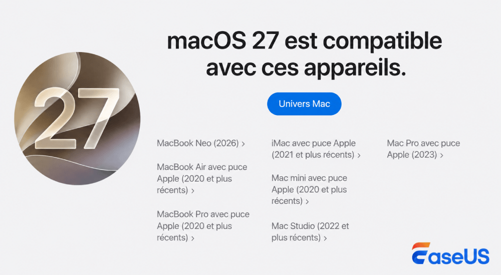 uniquement sur Apple silicon