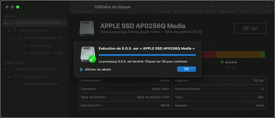 Disque dur externe en lecture seule sur Mac
