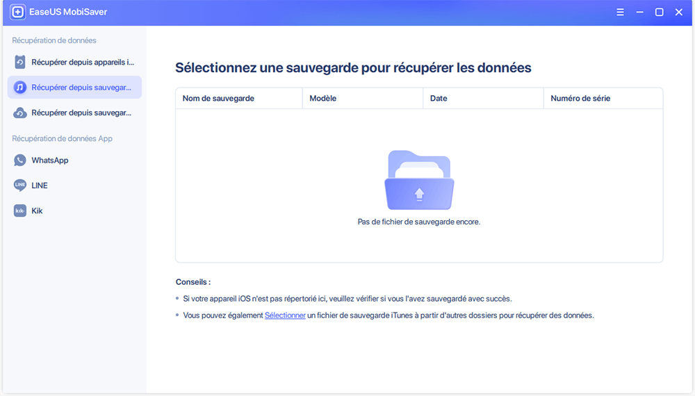 Récupérer les données d'iTunes1