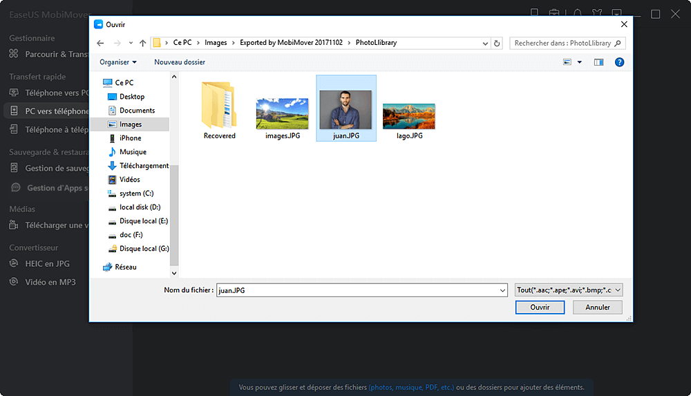 How to transfer contacts from the