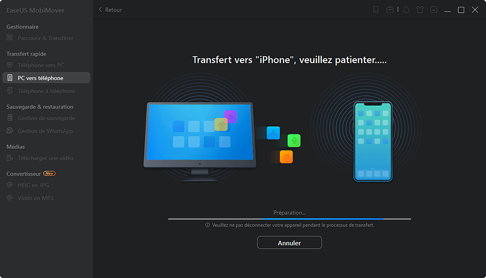 How to transfer contacts from the