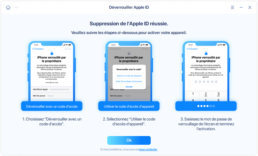Comment supprimer le compte iCloud de l