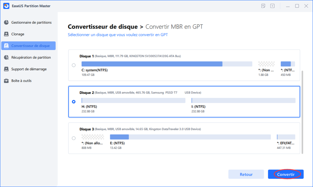 convertir le MBR en GPT - 2
