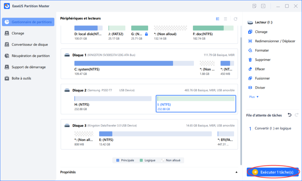 Convertir en logique