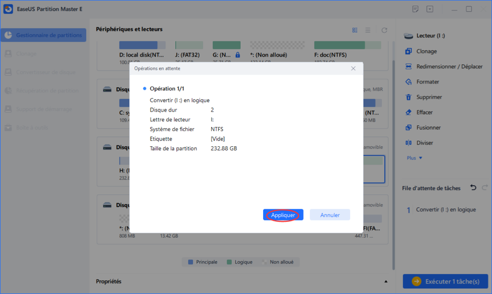 Convertir en logique