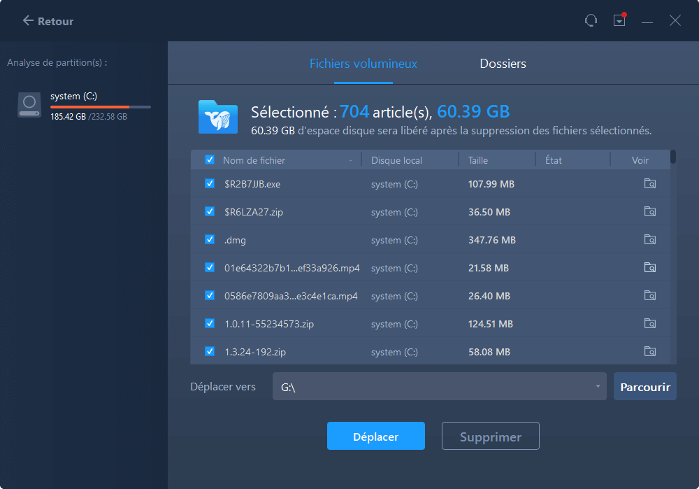transfert de fichiers volumineux - 3